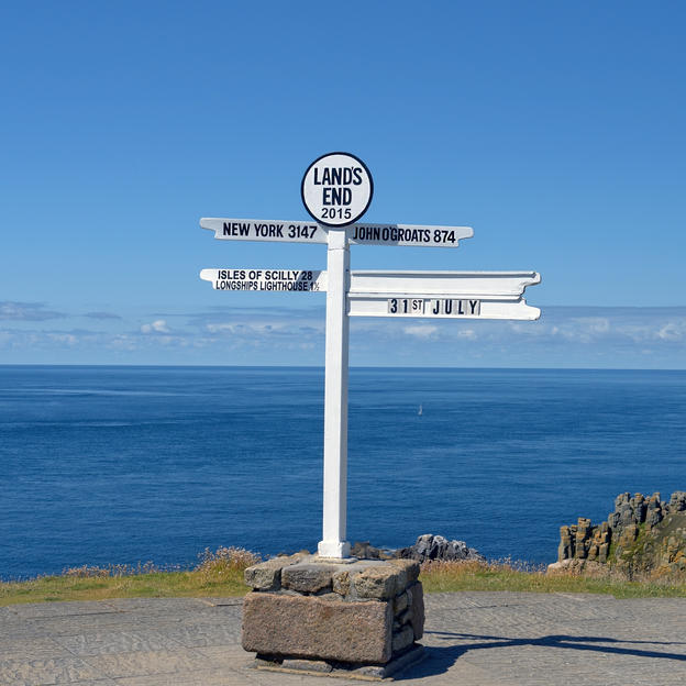 Starting at Land's end, knowing the riders faced 874 miles ahead, was a daunting experience.