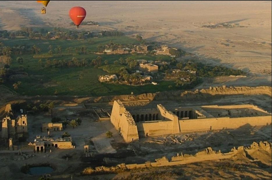 Historical sites at Luxor.