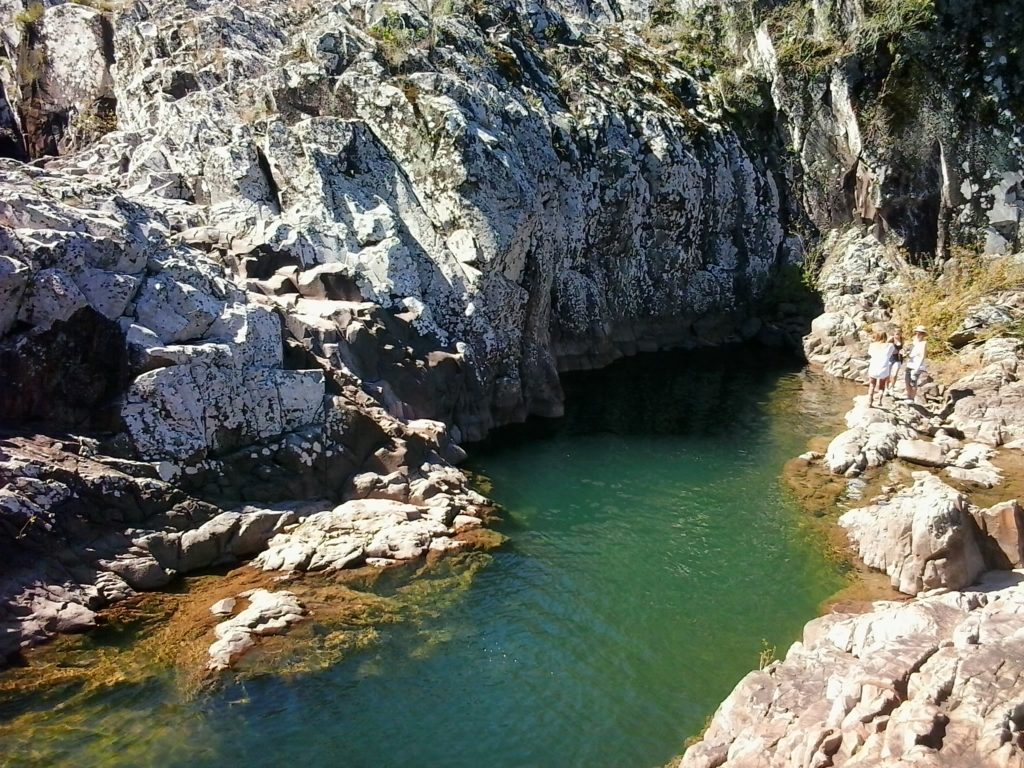 Natural baths are found all over the valley