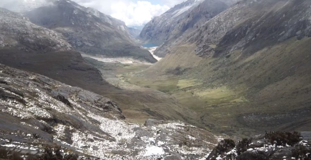 Incredible views back down the valley from Punta Union
