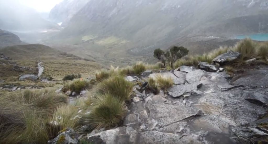 Meltwater from the snow-covered peaks provides perfect drinking water