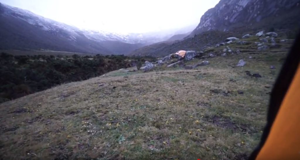 View from the tent