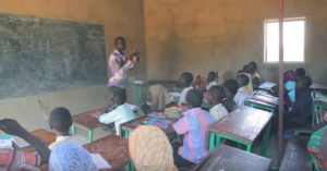 A school in the village of Maramara